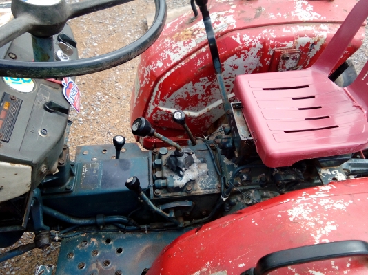 รถไถ  สองเพลาเล็ก พร้อมโรตาลี่