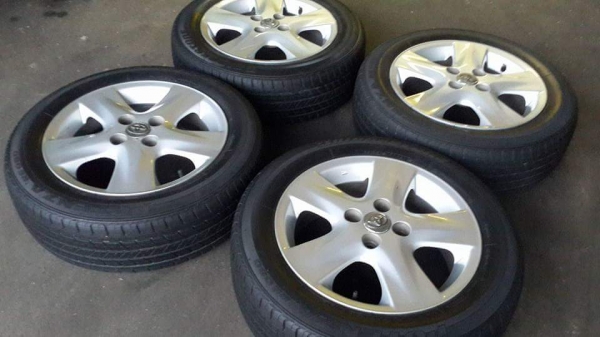 ล้อ Toyota Vios 08 ขอบ 15 พร้อมยางปี12