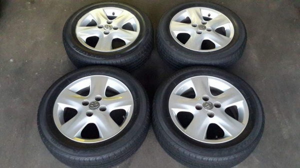 ล้อ Toyota Vios 08 ขอบ 15 พร้อมยางปี12