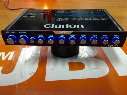 ขายปรีแอมป์ Clarion EQS746 เสียงดีแนว SQ แถม TV 6.4" ฟรี ขายปรีแอมป์ Clarion EQS746 เสียงดีแนว SQ แถม TV 6.4" ฟรี