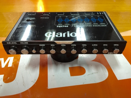 ขายปรีแอมป์ Clarion EQS746 เสียงดีแนว SQ แถม TV 6.4" ฟรี ขายปรีแอมป์ Clarion EQS746 เสียงดีแนว SQ แถม TV 6.4" ฟรี