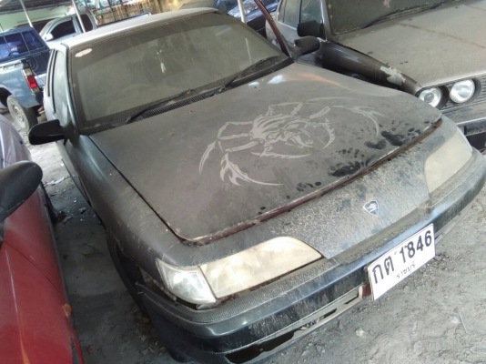 ขาย 15,000 บาท DAEWOO ESPERO ปี 96 เกียร์ธรรมดา เครื่องหัวฉีด ติดแก๊สแล้ว สภาพภายนอกตามรูป แก้มด้านซ้ายบุบ ประตูหน้าซ้ายปิดไม่ลงติดด้านล่าง รถจอดนานแบตเตอรี่เสีย ภาษีขาดน่าเกิน 3 ปี เล่มพร้อมชุดโอน (ย้ำ เอาไปเป็นอะไหล่ดีกว่า ขายตามสภาพ)