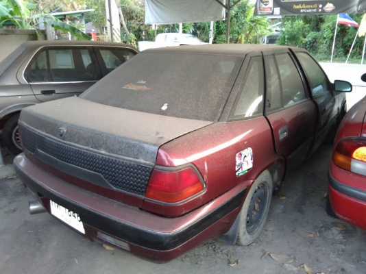 ขาย 15,000 บาท DAEWOO ESPERO ปี 96 เกียร์ธรรมดา เครื่องหัวฉีด ติดแก๊สแล้ว สภาพภายนอกตามรูป แก้มด้านซ้ายบุบ ประตูหน้าซ้ายปิดไม่ลงติดด้านล่าง รถจอดนานแบตเตอรี่เสีย ภาษีขาดน่าเกิน 3 ปี เล่มพร้อมชุดโอน (ย้ำ เอาไปเป็นอะไหล่ดีกว่า ขายตามสภาพ) ขาย 15,000 บาท DAEWOO ESPERO ปี 96 เกียร์ธรรมดา เครื่องหัวฉีด ติดแก๊สแล้ว สภาพภายนอกตามรูป แก้มด้านซ้ายบุบ ประตูหน้าซ้ายปิดไม่ลงติดด้านล่าง รถจอดนานแบตเตอรี่เสีย ภาษีขาดน่าเกิน 3 ปี เล่มพร้อมชุดโอน (ย้ำ เอาไปเป็นอะไหล่ดีกว่า ขายตามสภาพ)