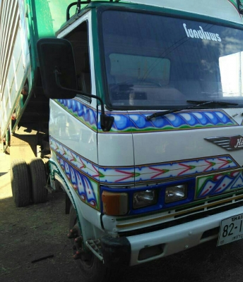 หกล้อ HiNo KM 777 ดั้มมีเนียม ค็อกเกษตร สภาพดีสวย แอร์เย็นๆพร้อใช้ ทะเบียนพร้อมโอน