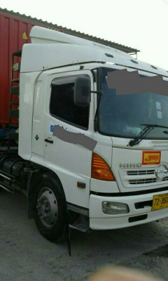 ขายดาวน์รถบรรทุก 10 ล้อหัวลาก HINO FM1J 260 แรงม้าปี 2552 ติดก๊าซ CNG ขายดาวน์ 320000