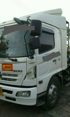 ขายดาวน์รถบรรทุก 10 ล้อหัวลาก HINO FM1J 260 แรงม้าปี 2552 ติดก๊าซ CNG ขายดาวน์ 320000