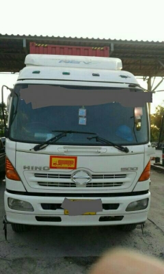 ขายดาวน์รถบรรทุก 10 ล้อหัวลาก HINO FM1J 260 แรงม้าปี 2552 ติดก๊าซ CNG ขายดาวน์ 320000