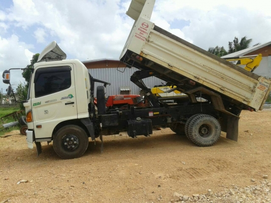 ขายรถบรรทุก 6 ล้อดัมพ์ HINO FC9J 175 แรงม้าปี 2555 ราคา 1100000