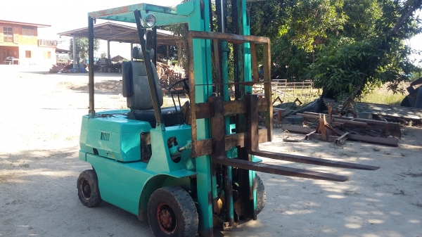 ขอบคุณพี่จากเพชรบูรณ์ครับ ขายรถยกโฟคลิฟ มิตซู  เครื่องดีเซล ยกได้3ม.