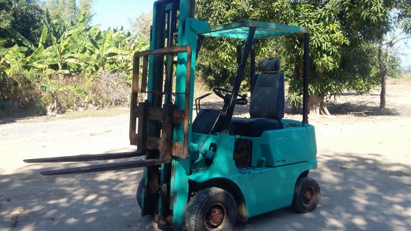 ขอบคุณพี่จากเพชรบูรณ์ครับ ขายรถยกโฟคลิฟ มิตซู  เครื่องดีเซล ยกได้3ม.