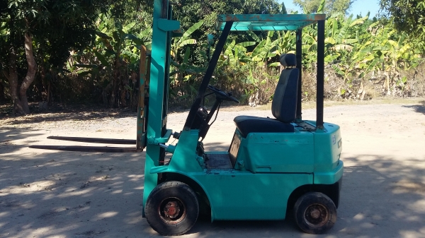 ขอบคุณพี่จากเพชรบูรณ์ครับ ขายรถยกโฟคลิฟ มิตซู  เครื่องดีเซล ยกได้3ม.