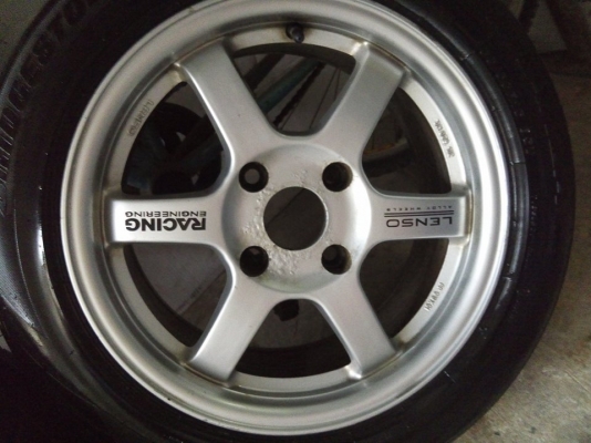 แม็กเลนโซ่ ลาย TE37 ขอบ 15 ราคา 4900 บาท แม็กเลนโซ่ ลาย TE37 ขอบ 15 ราคา 4900 บาท