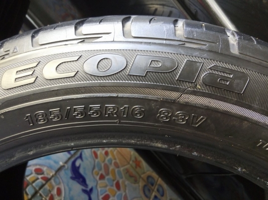 ยางบริดสโตน 185-55-16 ปลายปี 12 สภาพดี 2500 บาท ยางบริดสโตน 185-55-16 ปลายปี 12 สภาพดี 2500 บาท