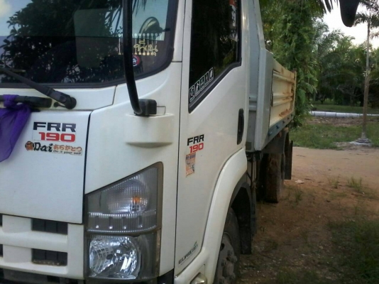 รถอีซูซุ 6 ล้อดั้ม FRR 190 แรงม้า  ปี 55.  ( รถวิ่ง 15x,xxx กม. )     สนใจติดต่อ  081 - 6079515