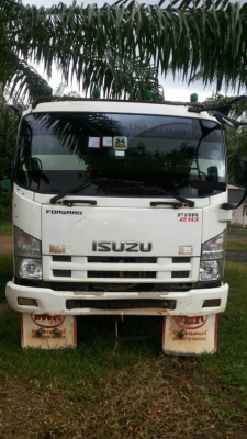 รถอีซูซุ 6 ล้อดั้ม FRR 210 แรงม้า  ปี 54.  ( รถวิ่ง 17x,xxx กม. )     สนใจติดต่อ  081 - 6079515