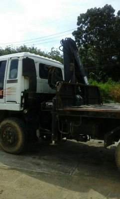 รถอีซูซุ 10 ล้อ ติดเฮี้ยบ 4 ตัน. / 275 แรงม้า.  ( รถประกอบ. )   สนใจติดต่อ  081 - 6079515