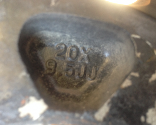 ล้อVossen ขอบ20 หน้า 8.5 หลัง 9.5 สภาพสวย ไม่เคยซ่อม ราคาไม่แพง