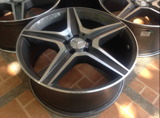 ล้อ AMG Style 6 ขอบ20 สภาพสวย ราคาไม่แพง