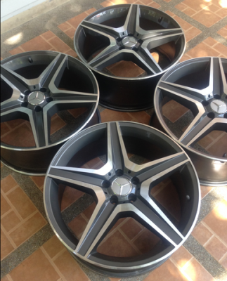 ล้อ AMG Style 6 ขอบ20 สภาพสวย ราคาไม่แพง