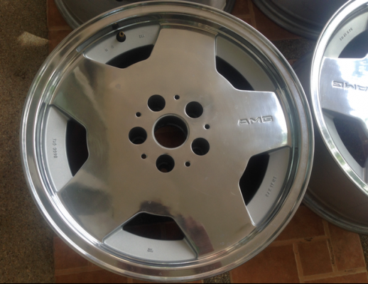 ล้อแท้ AMG ขอบ17 สภาพสวย ไม่เคยซ่อม ขอบหนา ราคาไม่แพง