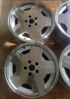 ล้อแท้ AMG ขอบ17 สภาพสวย ไม่เคยซ่อม ขอบหนา ราคาไม่แพง