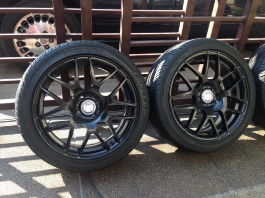 ล้อ HRE ขอบ17 4รู100 สภาพสวย พร้อมยางปี14 ดอกเต็ม ใช้กันยาว ราคาไม่แพง