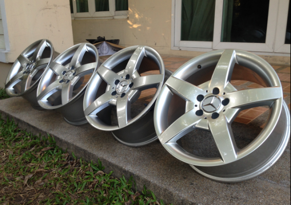 ล้อใหม่ AMG ขอบ18 สภาพใหม่ ราคาไม่แพง