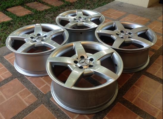 ล้อใหม่ AMG ขอบ18 สภาพใหม่ ราคาไม่แพง