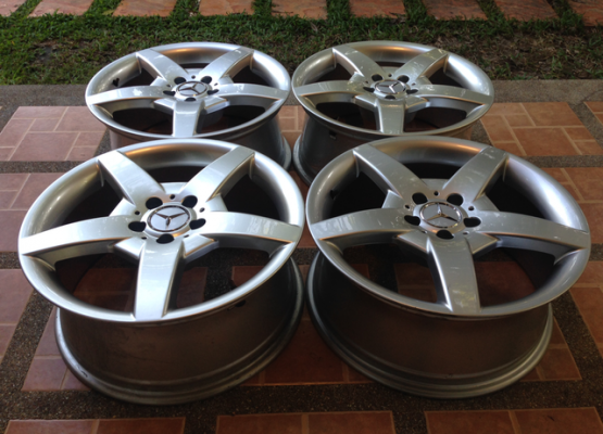 ล้อใหม่ AMG ขอบ18 สภาพใหม่ ราคาไม่แพง