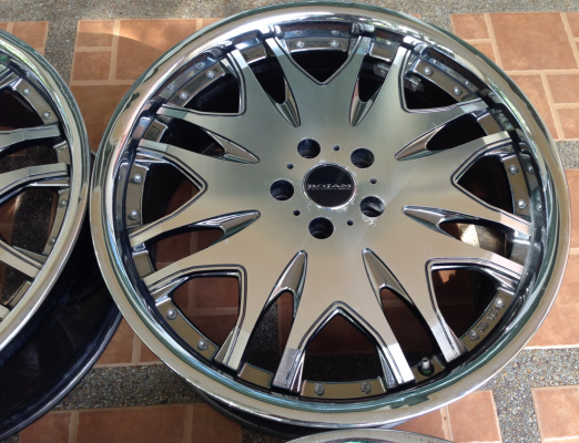 ล้อRojam ขอบ20 สภาพสวย ไม่เคยซ่อม ขอบหนา ราคาไม่แพง