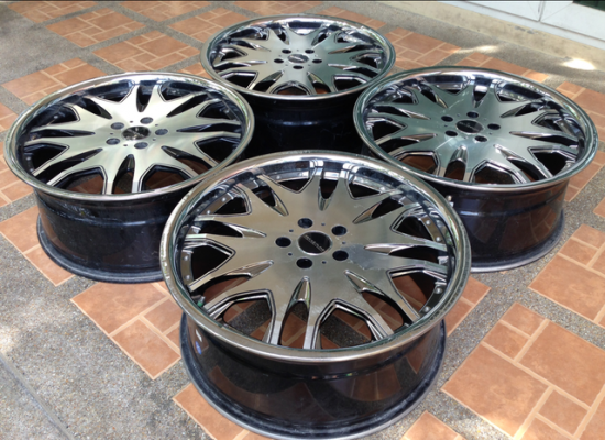 ล้อRojam ขอบ20 สภาพสวย ไม่เคยซ่อม ขอบหนา ราคาไม่แพง