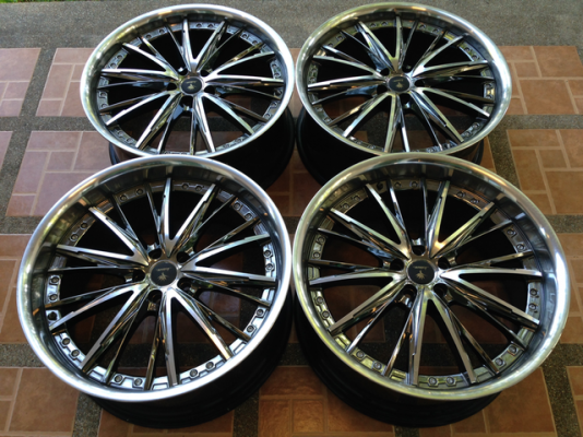 ล้อ Kranze ขอบ20 5รู108 หน้า 8.5 หลัง 9.5 สภาพใหม่มาก ราคาไม่แพง ล้อ Kranze ขอบ20 5รู108 หน้า 8.5 หลัง 9.5 สภาพใหม่มาก ราคาไม่แพง