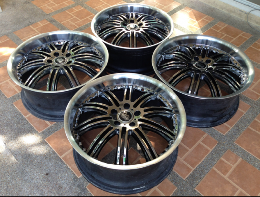 ล้อ W-Work Relax ขอบ20 สภาพสวย ไม่เคยซ่อม ราคาไม่แพง