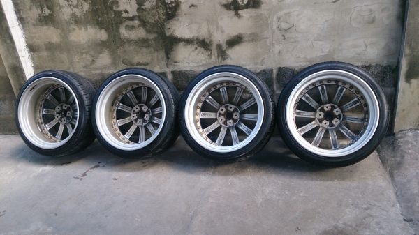 ล้อเทพ W Work Equip E10 แท้ 20 นิ้ว 5รู114 พร้อมยางสภาพนางฟ้า