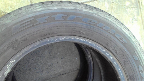 185/65R14 Nitto NT650 Extrem Touring มี 2 เส้น tel.081-427-3941 ไอดีไลน์ autobot107