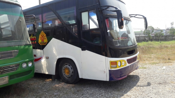 ขายรถบัสแอร์ เบนซ์ 12 เมตร BENZ เลขแชสซี 352 เครื่อง 220 แรง ภายในเบาะสวย ตัวถังสวยทะเบียนพร้อมโอน รถมือเดียวใช้น้อยไม่เคยนำเที่ยว  รถพร้อมใช้งาน