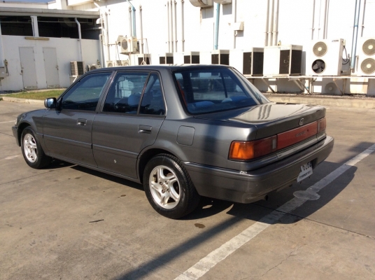 ขายรถพร้อมใช้ครับ ฮอนด้า ซีวิคท้ายแดง ปี90 เครื่องใหม่บล๊อกเดิม 1.5 เกียร์ธรรมดา เพาเวอร์ กระจกไฟฟ้า ภายในสวยมากๆสะอาดเอี่ยม แอร์หนาวๆวิทยุCDไพโอเนียร์ ไฟฟ้าใช้ได้หมด ไมล์ใช้ได้หมด ตัวถังเดิมๆสวยสีเงาสวยรถทรงดีไม่ช้ำ แม็ก14"ยาวใหม่ รถขับดีมากเครื่องแ