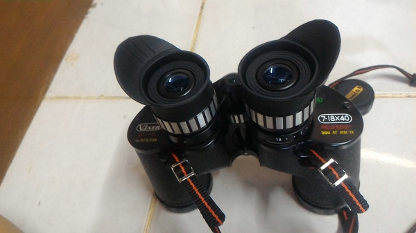 กล้องส่องทางไกล ของใหม่จากญี่ปุ่น Vixen  ขนาด 7 -18X40 FIELD 5.5ํ"  37"