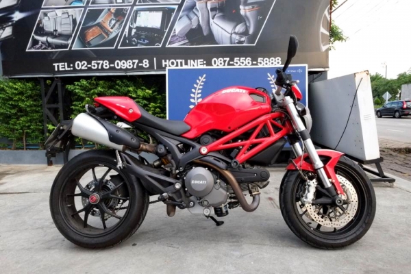 ขาย/เทริน/แลก Ducati Monster 796  ปี 2014  ขาว-แดง เลขไมล์ 1,300 แท้