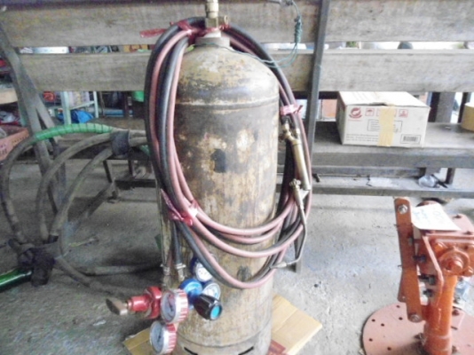 ขายถังเชื่อมแก๊ส  AC  พร้อม สายเชื่อม เกร์วัด หัวเชื่อม