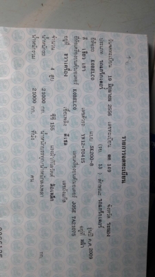 รถขุดลอกบูมยาว...SK200-8 YN12-T0415 ปี2009 รถทำงานมา 8600.ชม.เอกสารเล่มทะเบียนพร้อม...