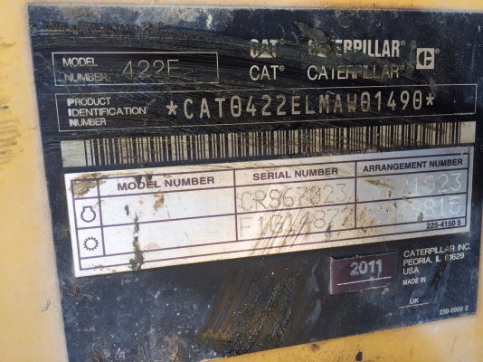 CAT 422E ตักหน้าขุดหลังสวยๆเดิมๆสองเพลาพร้อมใช้ 6 พันกว่าชั่วโมง CAT 422E ตักหน้าขุดหลังสวยๆเดิมๆสองเพลาพร้อมใช้ 6 พันกว่าชั่วโมง