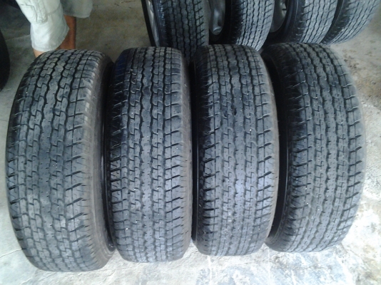 บริสโตน 255 65 17 ดอกตรูมๆ