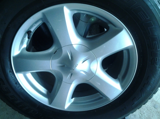 ล้อแม็ก ISUSU พร้อมยาง ล้อเก่าเทร์นได้