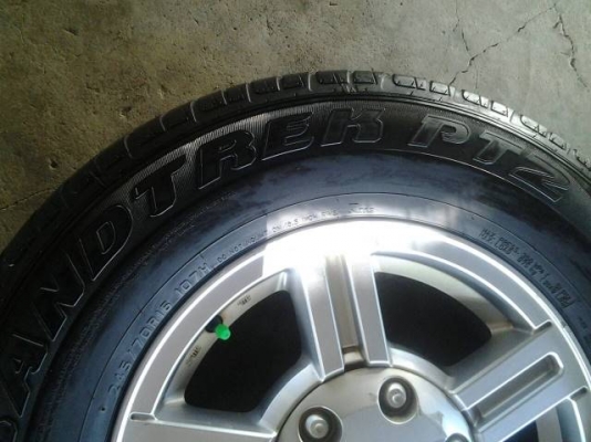 แม็ก16พร้อมยาง245 70 16 ปี14 ล้อเก่าเทิร์นได้