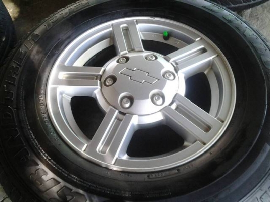 แม็ก16พร้อมยาง245 70 16 ปี14 ล้อเก่าเทิร์นได้