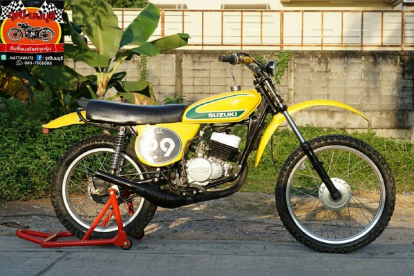 วุฒิ นนบุรี ขาย TS125cc. แต่งเป็น TM125cc. ตัวนอกทะเบียนพร้อมโอน