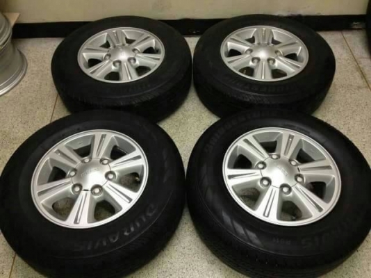 แม็กอิซุซุขอบ15 พร้อมยางใหม่ๆ ล้อเก่าเทิร์นได้