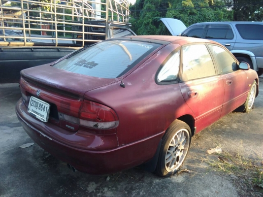 ขาย Mazada Cronos ปี 95 เกียร์ธรรมดา เครื่องหัวฉีด ไม่ได้ติดแก๊ส ภาษีขาดไม่เกิน 3 ปี) และอีกคัน Mazada 323 ซีดาน ปี 94 เครื่องคาร์บู (ภาษีขาดเกิน 3 ปี) เล่มพร้อมชุดโอน เครื่องติด รถจอดนานยางแบน สภาพภายนอกไม่สวยตามรูป ** ย้ำ ! ขายตามสภาพ เอาไปปั้น หรือไปเป