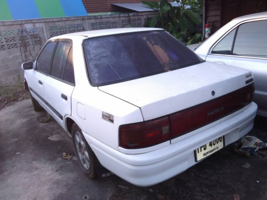 ขาย Mazada Cronos ปี 95 เกียร์ธรรมดา เครื่องหัวฉีด ไม่ได้ติดแก๊ส ภาษีขาดไม่เกิน 3 ปี) และอีกคัน Mazada 323 ซีดาน ปี 94 เครื่องคาร์บู (ภาษีขาดเกิน 3 ปี) เล่มพร้อมชุดโอน เครื่องติด รถจอดนานยางแบน สภาพภายนอกไม่สวยตามรูป ** ย้ำ ! ขายตามสภาพ เอาไปปั้น หรือไปเป